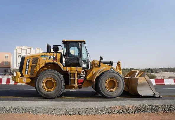 2015 Used Caterpillar 966L Medium Loader Right Side Image