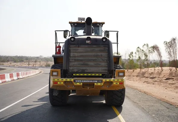 2015 Used Caterpillar 966L Medium Loader Rear Image