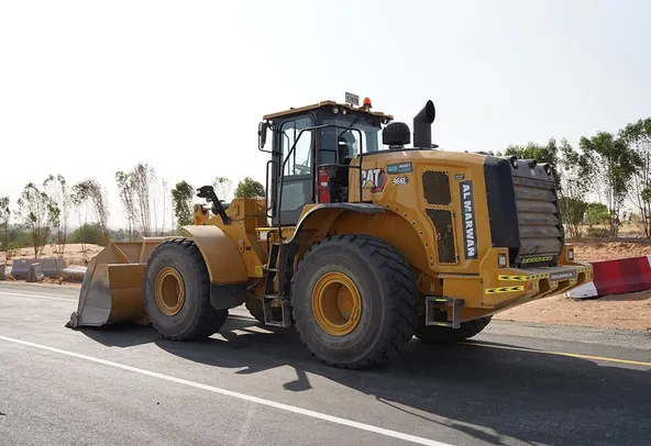 2015 Used Caterpillar 966L Medium Loader Rear Left Image