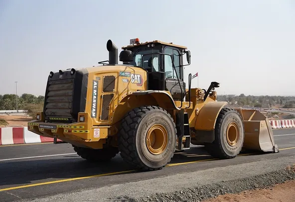 2015 Used Caterpillar 966L Medium Loader Rear Right Image