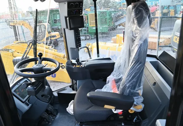 2015 Used Caterpillar 966L Medium Loader Inside Cabin Image