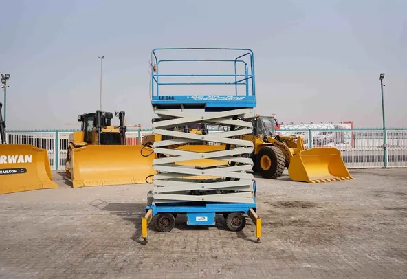 2016 Beta B500 Electric Scissor Lift Left View - LF-0066