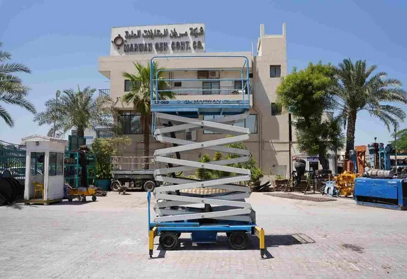 2016 Beta B500 Electric Scissor Lift Left View - LF-0069