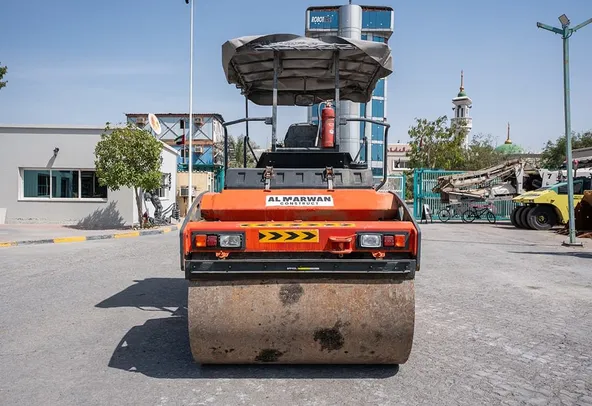 2016 Hamm HD75 Double Roller Drum Rear View