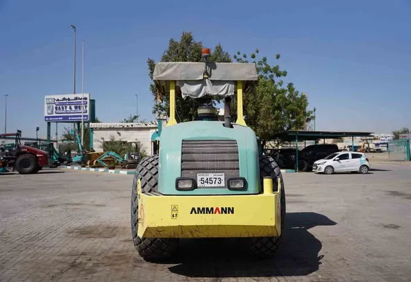 2017 Ammann ASC 100 D Single Drum Roller Rear View - RO-0332