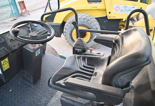 2017 Ammann ASC 100 Single Drum Roller Cabin View - RO-0329