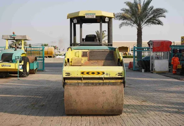 2017 Ammann AV70X Articulated Tandem Roller Rear View