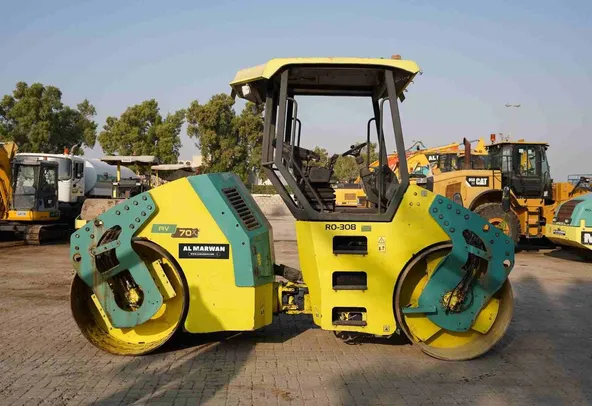 2017 Ammann AV70X Articulated Tandem Roller Right View