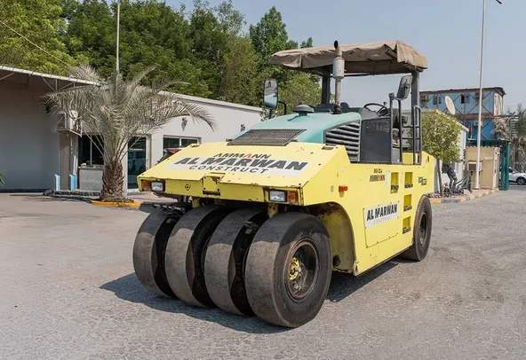 2017 Ammann AP240 Pneumatic Tyre Roller Front Left View