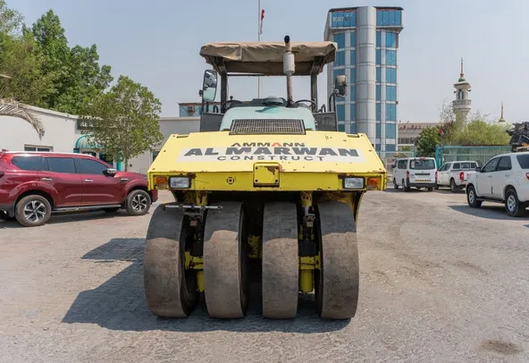 2017 Ammann AP240 Pneumatic Tyre Roller Front View