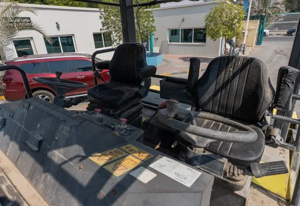 2017 Ammann AP240 Pneumatic Tyre Roller Inside Cabin View