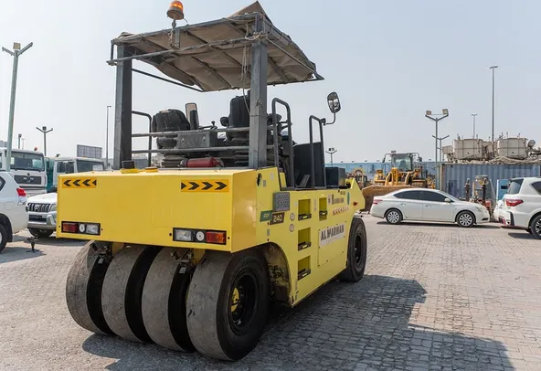 2017 Ammann AP240 Pneumatic Tyre Roller Rear Right View