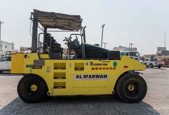 2017 Ammann AP240 Pneumatic Tyre Roller Right Side View