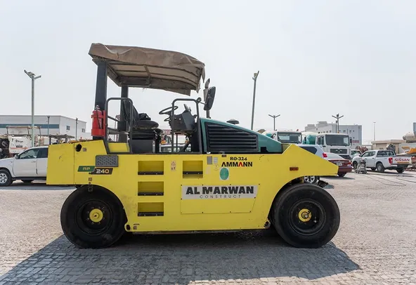 2017 Ammann AP240 Pneumatic Tyre Roller Right Side View