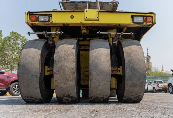 2017 Ammann AP240 Pneumatic Tyre Roller Under carriage View