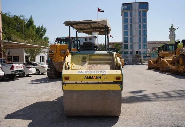 2017 Ammann AV70X Tandem Roller Rear View