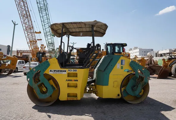 2017 Ammann AV70X Articulated Roller Left Side Image