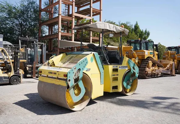 2017 Ammann AV70X Articulated Roller Right Back View
