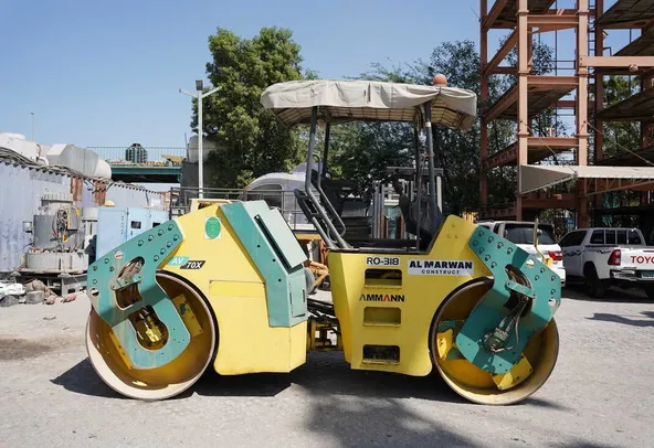 2017 Ammann AV70X Articulated Roller Right Side Image
