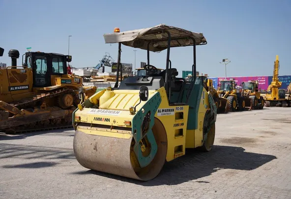 2017 Ammann AV70X Tandem Roller Front Left View