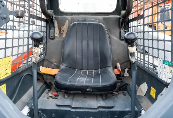 2017 Bobcat CTS510 Skid Steer Loader Inside Cabin View