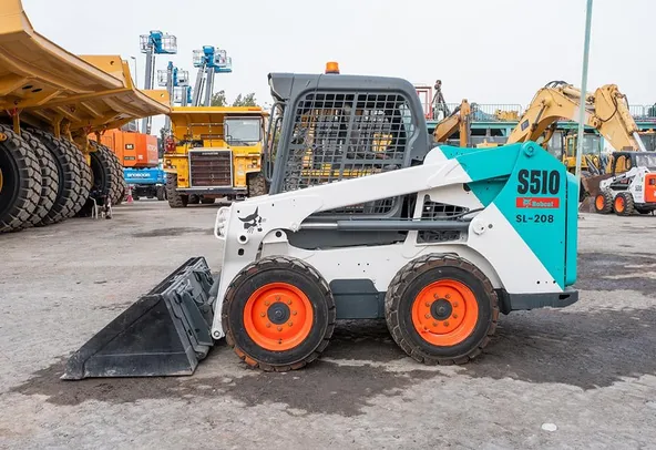 2017 Bobcat CTS510 Skid Steer Loader Left Side View