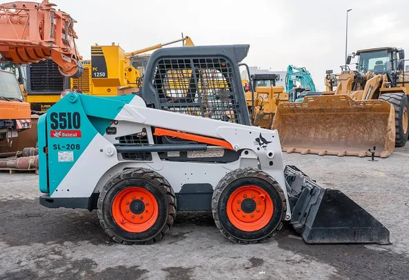 2017 Bobcat CTS510 Skid Steer Loader Right Side View