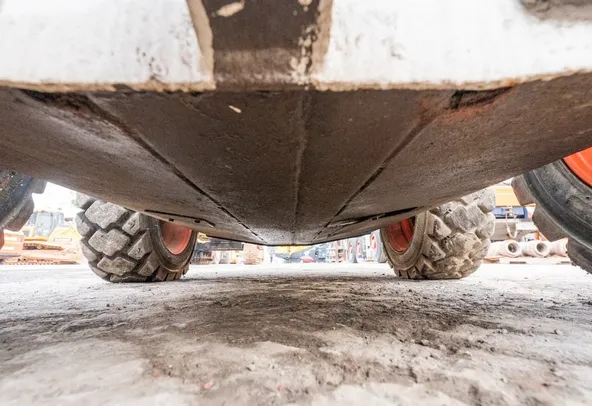2017 Bobcat CTS510 Skid Steer Loader Under carriage View