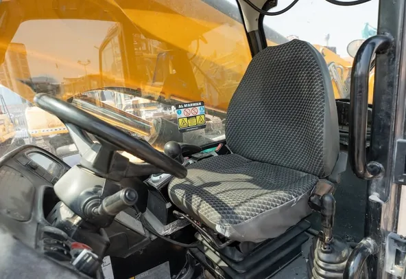 2017 JCB 540-170 Telescopic Handler Inside Cabin View