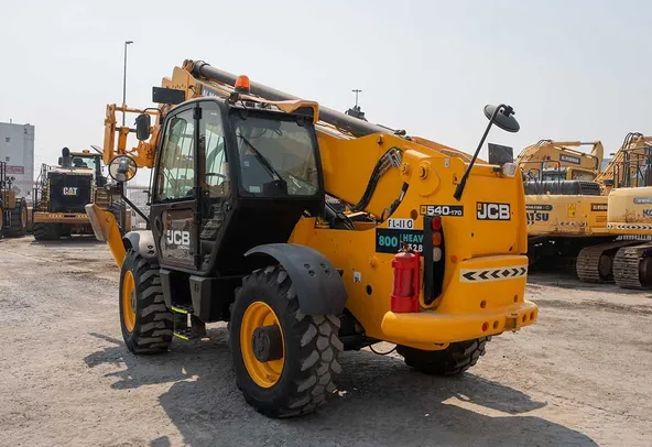 2017 JCB 540-170 Telescopic Handler Rear Left View