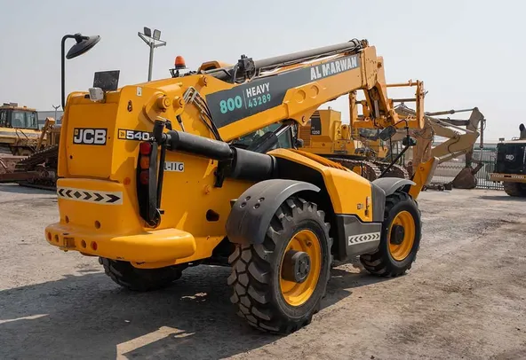 2017 JCB 540-170 Telescopic Handler Rear Right View