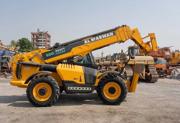 2017 JCB 540-170 Telescopic Handler Right Side View