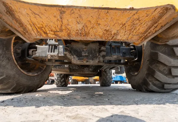 2017 JCB 540-170 Telescopic Handler Under carriage View