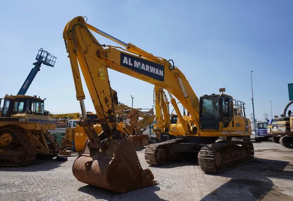 2017 Komatsu PC450LC-8 - Reliable Excavator for Sale- Front-left-view