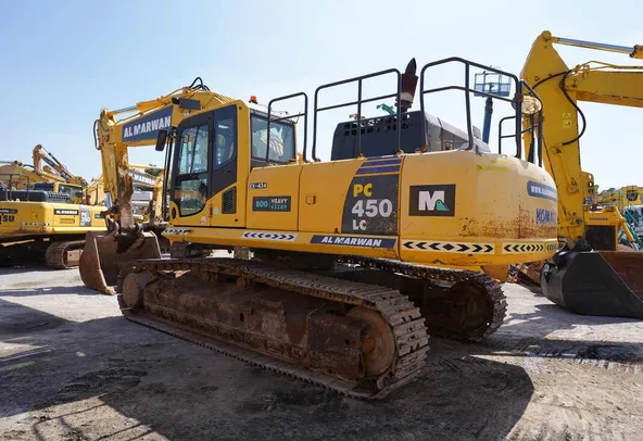 2017 Komatsu PC450LC-8 - Reliable Excavator for Sale- rear-left-view