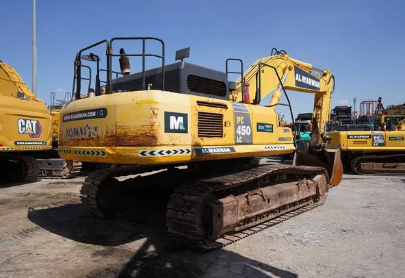 2017 Komatsu PC450LC-8 - Reliable Excavator for Sale- rear-right-view