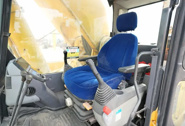 2017 Komatsu PC850SE-8R1 Long Boom Excavator Inside Cabin View