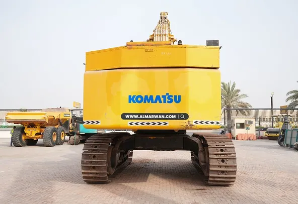 2017 Komatsu PC850SE-8R1 Long Boom Excavator Rear View