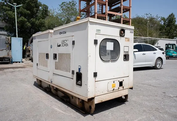 2017 Perkins 30 kVA Generator Set Front Right View