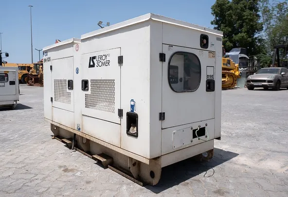 2017 Perkins 30 kVA Generator Set Front Right View