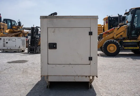 2017 Perkins 30 kVA Generator Set Rear View