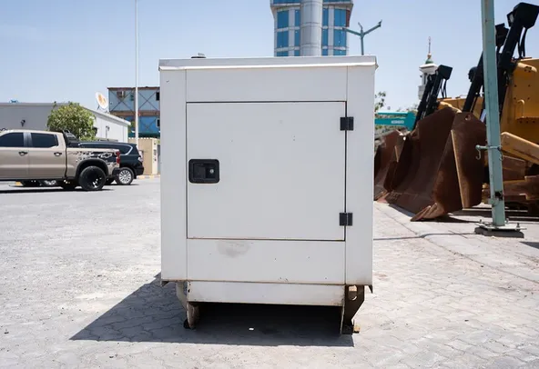 2017 Perkins 30 kVA Generator Set Rear View