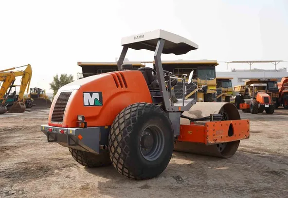 2018 Hamm 311P Single Drum Roller Rear Right View