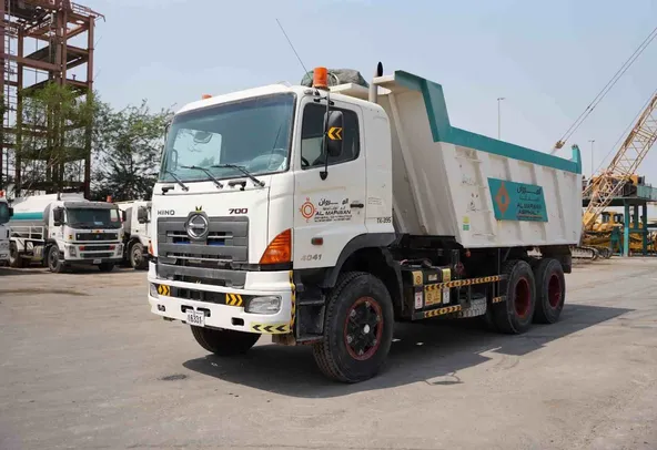 2018 Hino 700 Series ZS 4041 6x4 Tipper Truck Front Left View - TK-0395