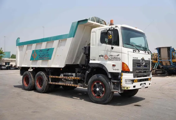 2018 Hino 700 Series ZS 4041 6x4 Tipper Truck Front Right View - TK-0395