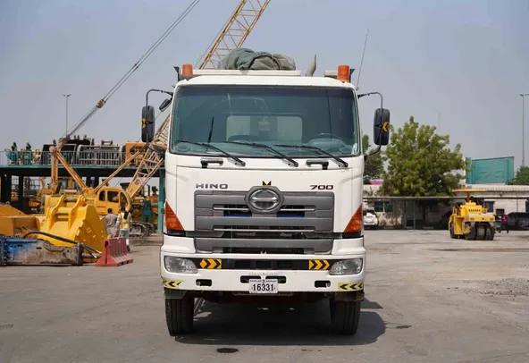 2018 Hino 700 Series ZS 4041 6x4 Tipper Truck Front View - TK-0395