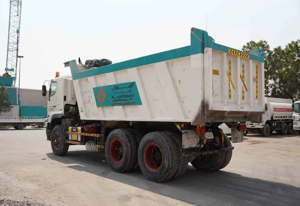 2018 Hino 700 Series ZS 4041 6x4 Tipper Truck Rear Left View - TK-0395