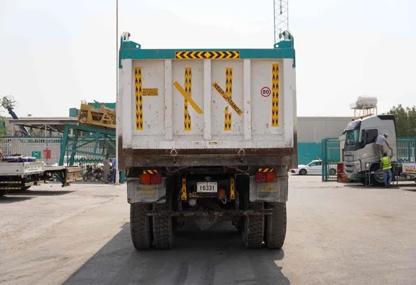 2018 Hino 700 Series ZS 4041 6x4 Tipper Truck Rear View - TK-0395