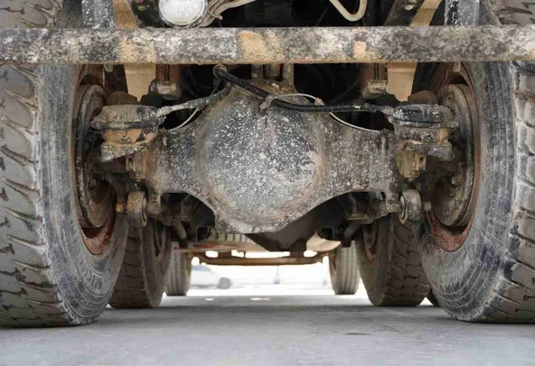 2018 Hino 700 Series ZS 4041 6x4 Tipper Truck Undercarriage View - TK-0395