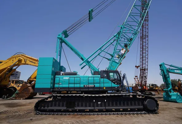 2018 Kobelco 7250S Crawler Crane Right Side Image